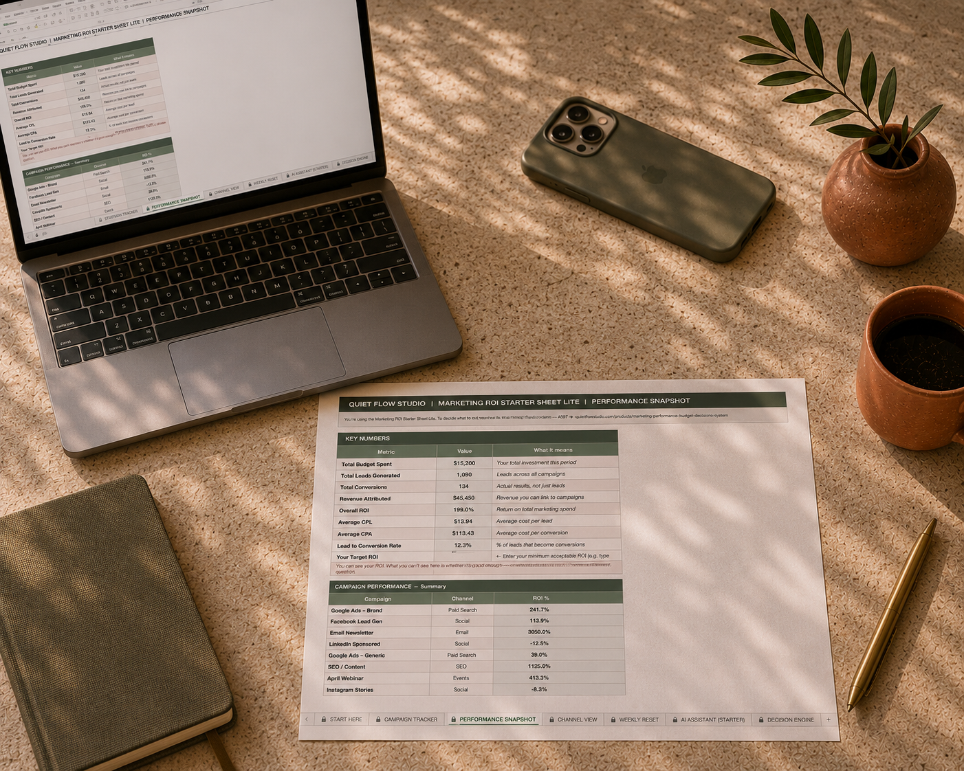 Marketing ROI Tracker